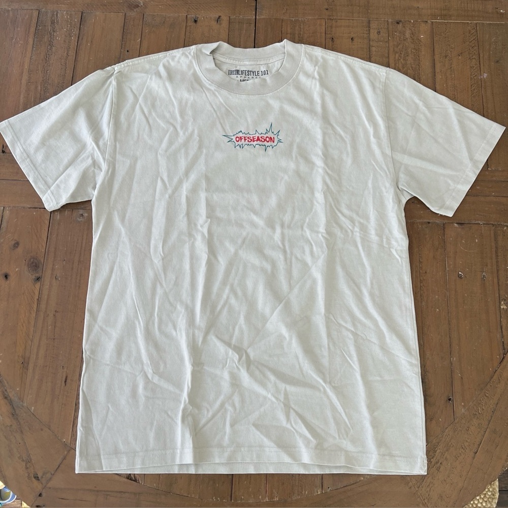 Baseball Lifestyle Off Season Short Sleeve Tee Shirt Men’s Medium Teen NWOT